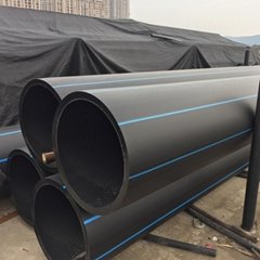 Full size PN1.6 high density polyethylene pipe