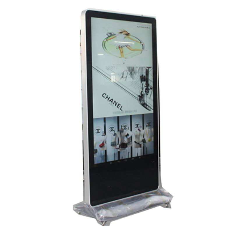 Excellent quality LED touchscreen advertising android kiosk 2