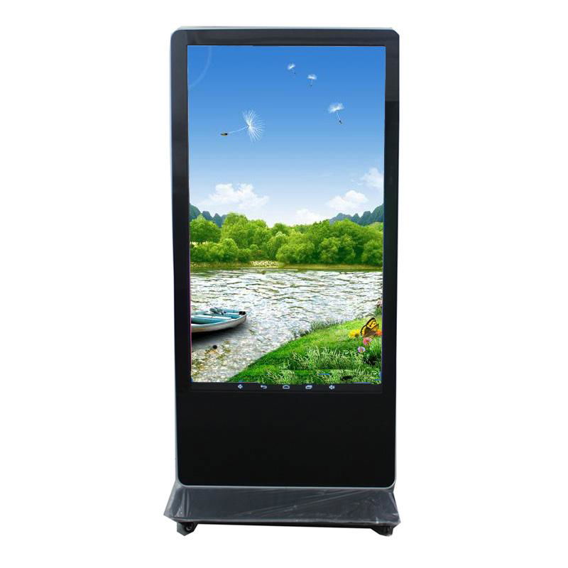 Excellent quality LED touchscreen advertising android kiosk 5