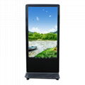 Excellent quality LED touchscreen advertising android kiosk 5