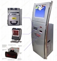 User-friendly payment touch screen kiosk for mall