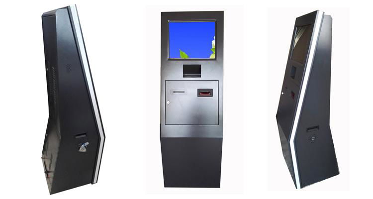 Self customized touch screen payment kiosk with NFC card reader 4