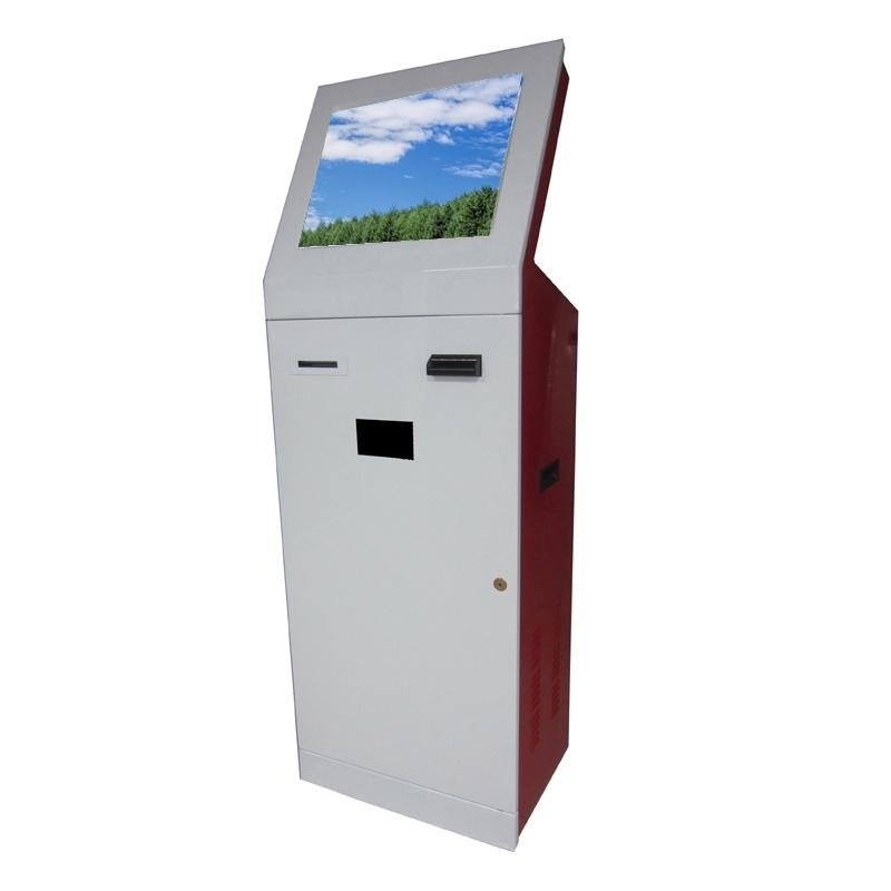 Easy to operate interactive vending self-service kiosk
