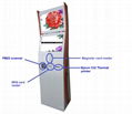 New design dual touch screen information kiosk for hotel 5