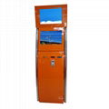 Dual Touch Screen Information Kiosk Terminal With LED Light For Payment 1