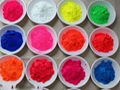 Injection coating ink fluorescent pigment 2