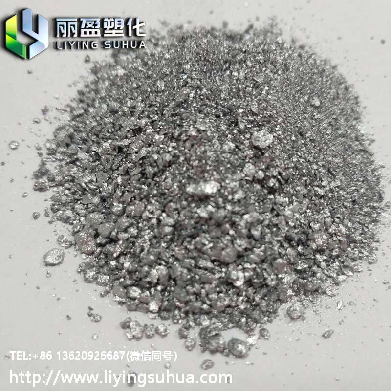 Aluminium pigment for plasticsSi  er powder si  er sand 1