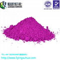 Injection coating ink fluorescent