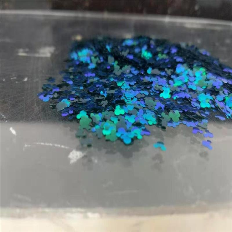 Supply polyester glitter shapes Shaped glitter powder 2