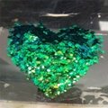 Supply polyester glitter shapes Shaped