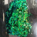 Supply polyester glitter shapes Shaped glitter powder 5