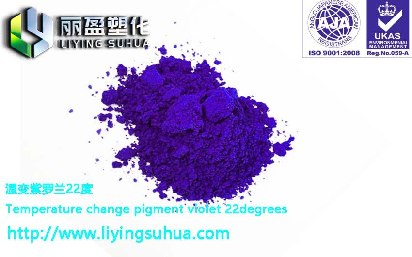 Thermosensitive color change powder for injection molding 2