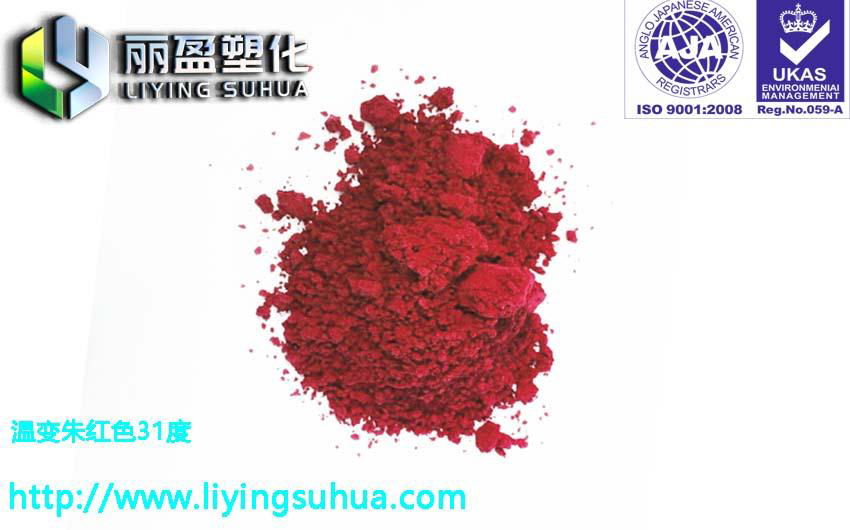 Warming and color-reducing special pigment for plasticine color change 2