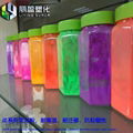 Anti-stick roller anti-dialysis fluorescent pigment 2