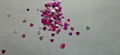 High quality cosmetic grade 3mm shape heart glitter  10