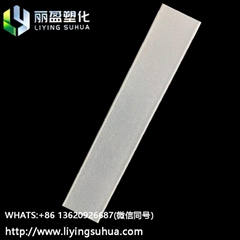 Large particle size acrylic frosted