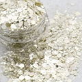 High quality cosmetic grade 3mm shape heart glitter 