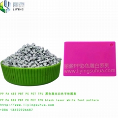 PPPE專用彩色激光白色標識鐳雕色母粒