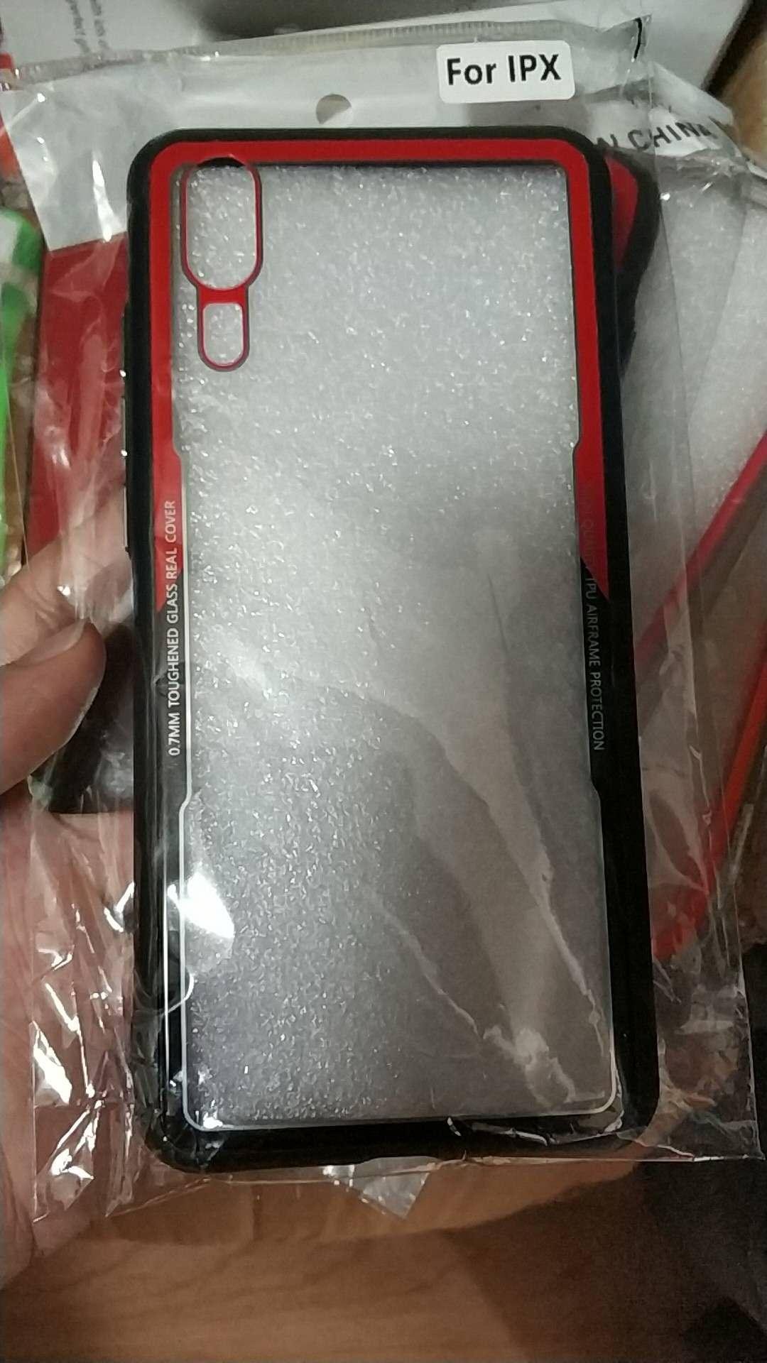 Wholesales clear glass and TPU phone case  2