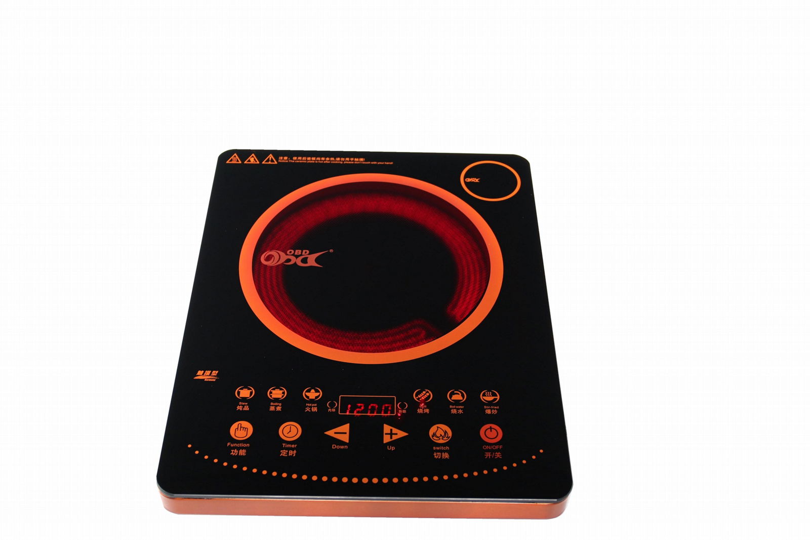 OBD Infrared Ceramic Cooker 2400W 3