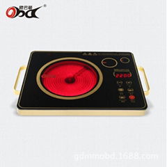 OBD Single Burner Ceramic Infrared Cooker 2200W