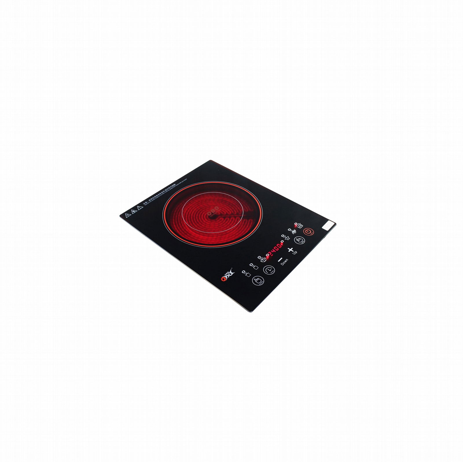 OBD Kitchen Infrared Cooker Single Burner 2400W Embedded Style 2