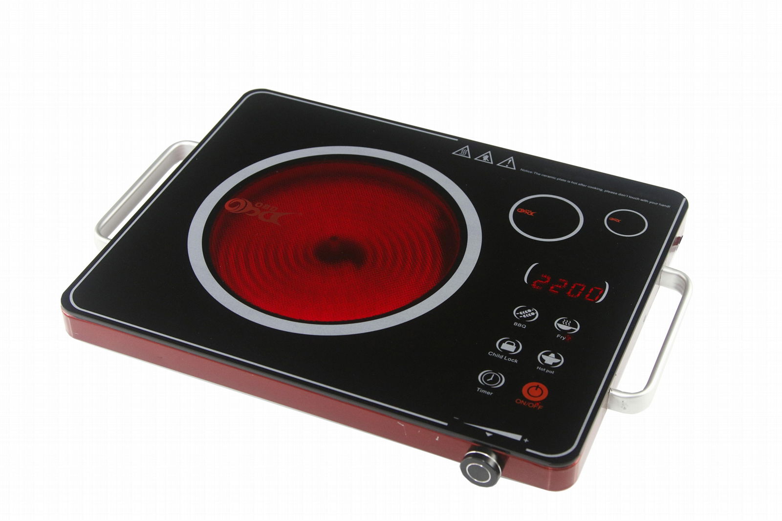 OBD 1 Burner Ceramic Infrared Cooker 2200W 2