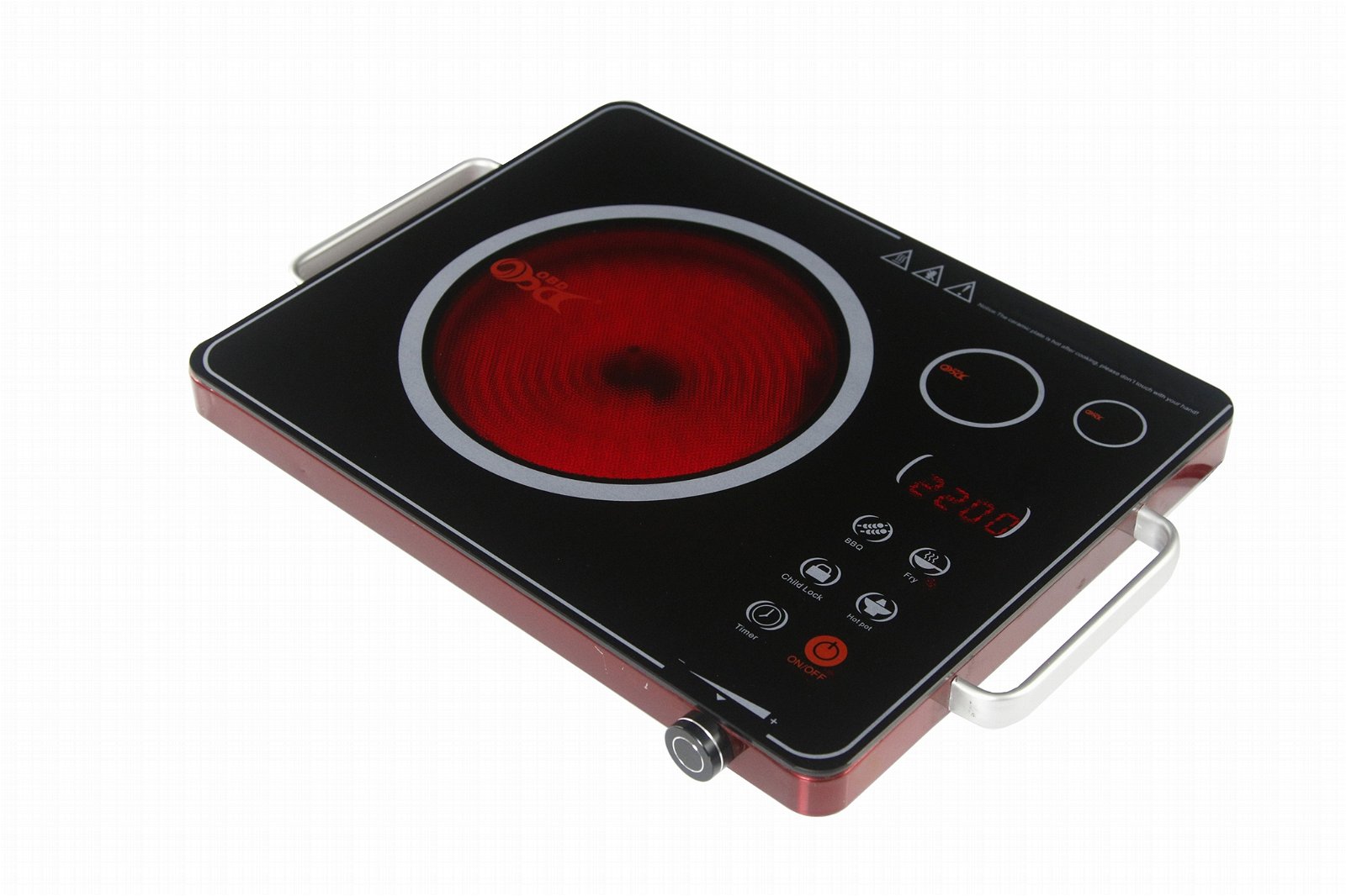 OBD 1 Burner Ceramic Infrared Cooker 2200W 4
