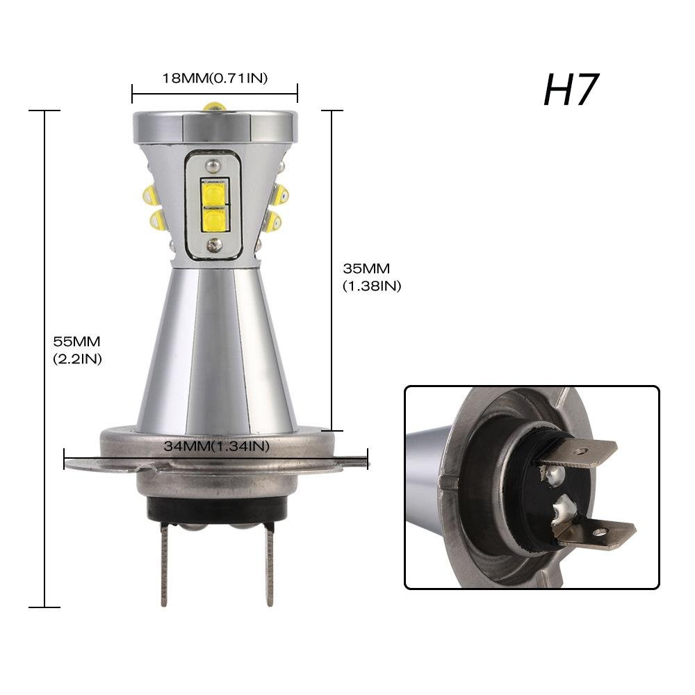 Zhongshan LED manufacturer direct selling LED fog lamps LED headlights H7