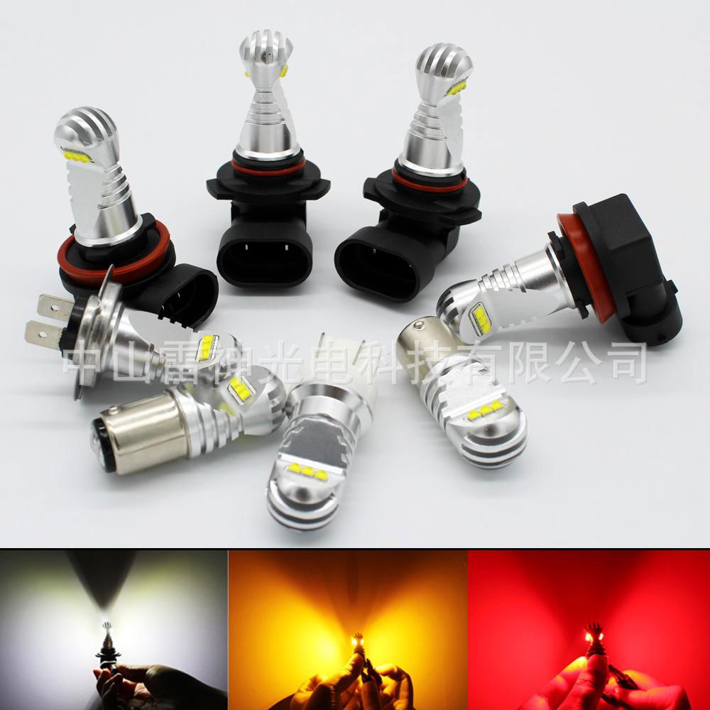 LED car lamp 40W T10 car lamp red yellow light blue light white light 4