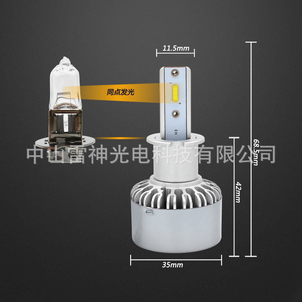 Zhongshan factory selling  LED fog lamp H3H1 3