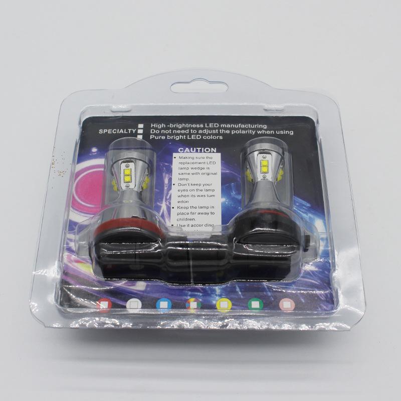 LED blister package blister color card thickened