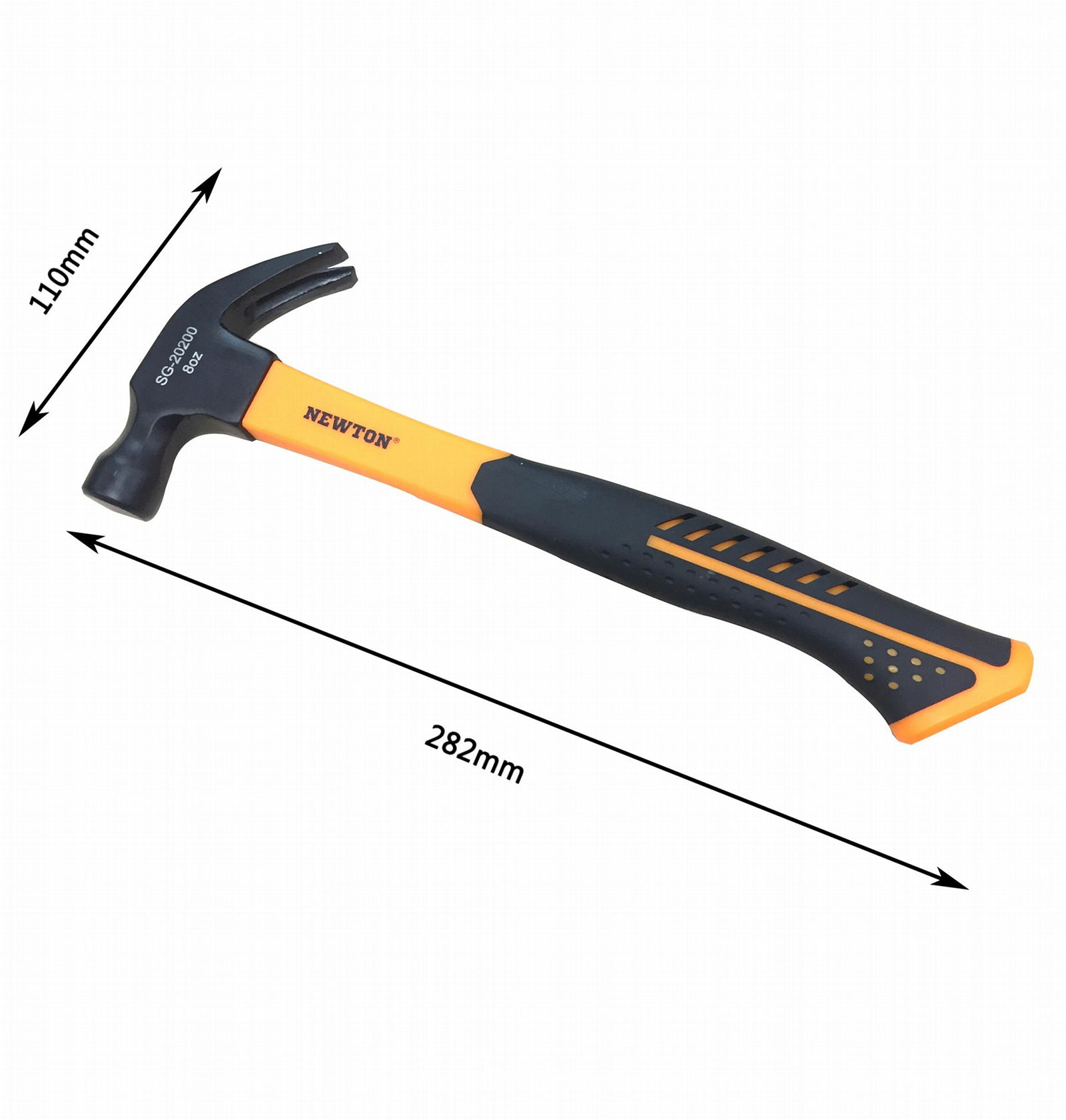 Factory directly sell 110x282mm orange rotary 10160 hammer