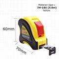 Promotional Fast supplier 7H- 18X Yellow SS Measuring Tape with best price