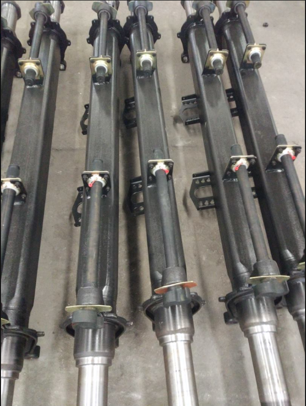 American type axle shaft for trailer axles  1