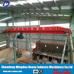 China Made 5 ton 10 ton 15 ton Single Girder Overhead Crane