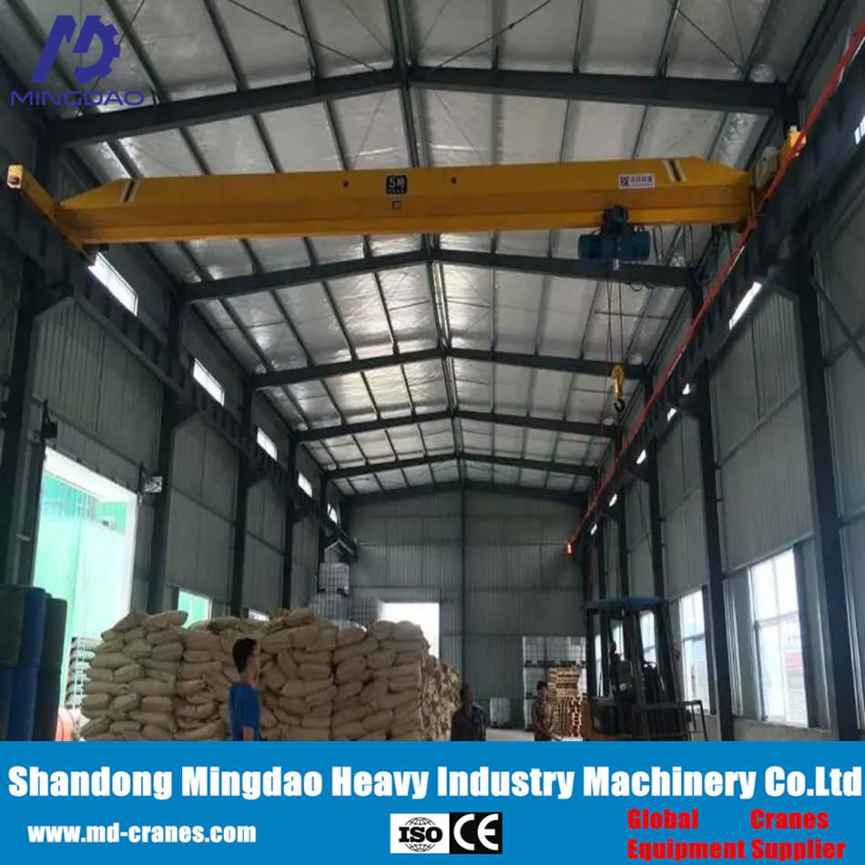 CE ISO Certificate 10 Ton Single Girder Overhead Crane 2