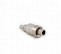 VB 00 303 Microphone Connector Metal Plug Nickel Plating B Series 00 Size 3pin