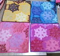 Coral fleece printed towel with low price 1