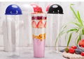 Clear PET cups with dome lids 1