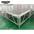 Easy assemble outdoor cheap aluminum portable mobile event stage for sale 3