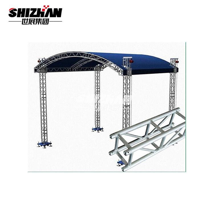 Aluminum roof top tent truss system
