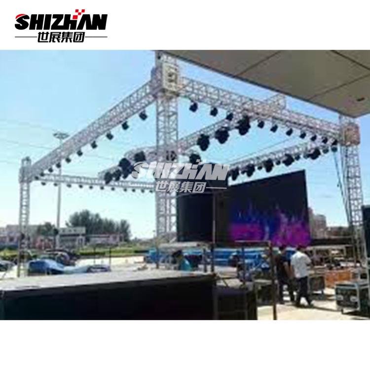 China on sale aluminum small stage truss lighting truss 2