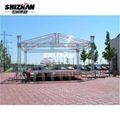 Hot sale steel wedding aluminum roof DJ lighting concert stage truss design 1