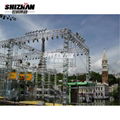 Hot sale steel wedding aluminum roof DJ lighting concert stage truss design 5