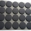 3M Black 1.6MM Thickness Self-Adhesive Bumper Square Rubber Feet Sj5816,Custom S 2