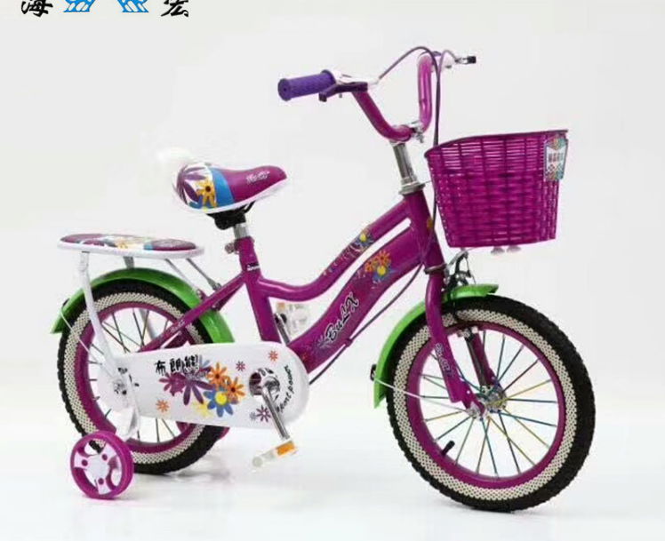 Cartoon girl's chopper style bicycle approved ISO9001 2