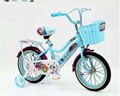 Cartoon girl's chopper style bicycle approved ISO9001 4