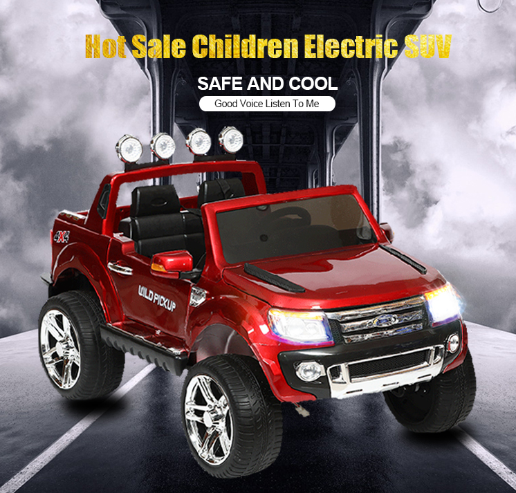 children's electric toy car with remote control operation