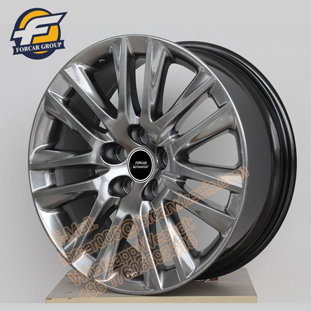 19 inch Hyper black colored car alloy wheels rims form china 2